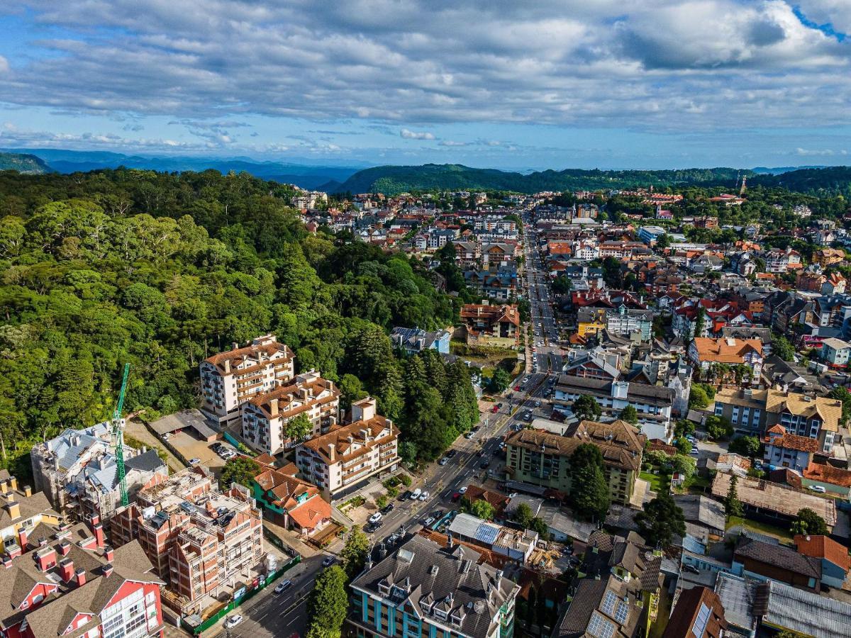 Flores Da Montanha 103B - Apto Borges De Medeiros Gramado 600 Metros Rua Coberta Kültér fotó